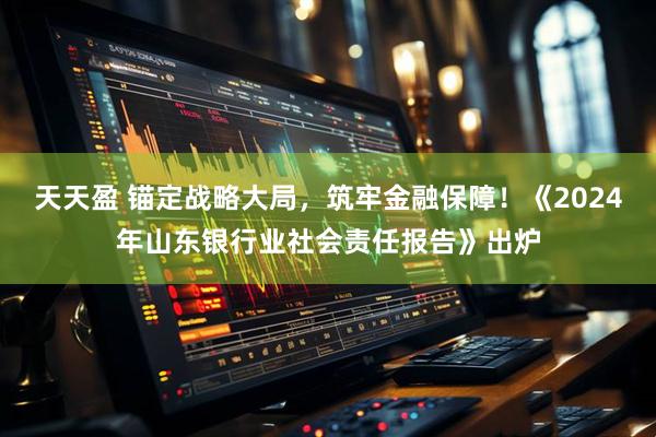 天天盈 锚定战略大局，筑牢金融保障！《2024年山东银行业社会责任报告》出炉