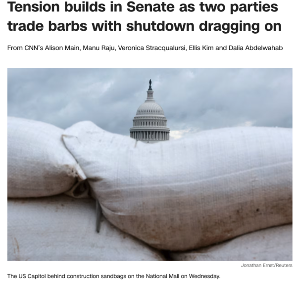 锦富优配 美政府关门进入第二周：博弈升级 僵局还会持续多久？